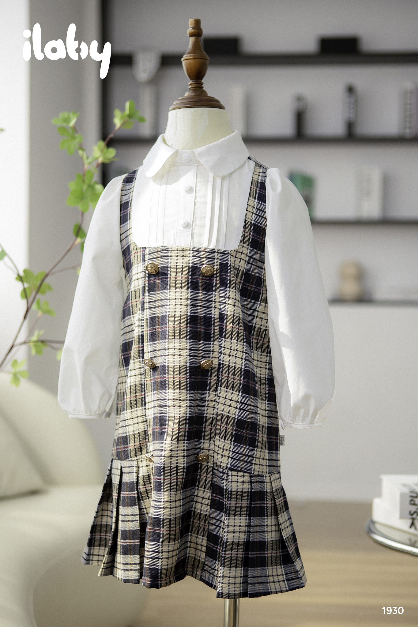 Váy suông mix sơ mi_thumbnail_4