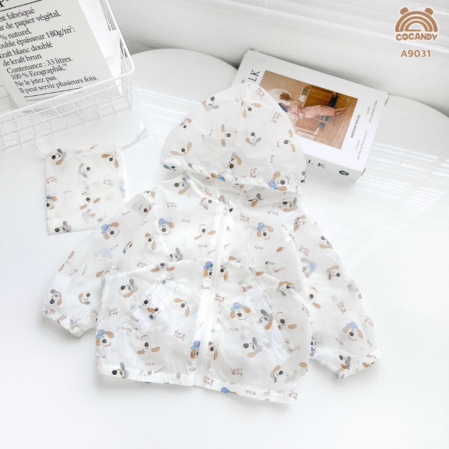 Áo khoác gió TRẮNG họa tiết snoopy_thumbnail_0