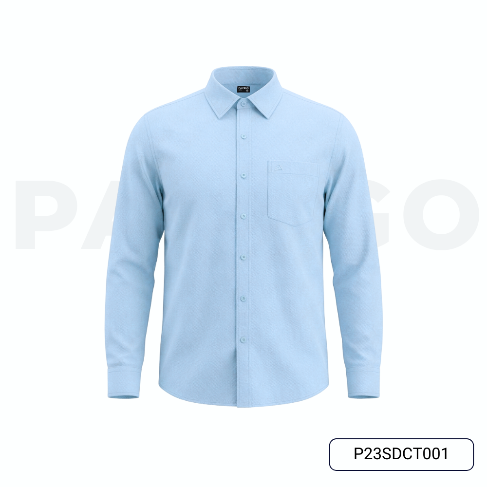 Áo sơ mi nam trung niên PAPAGO dài tay lai bầu vải oxford cao cấp - P23SDCT001_thumbnail_8