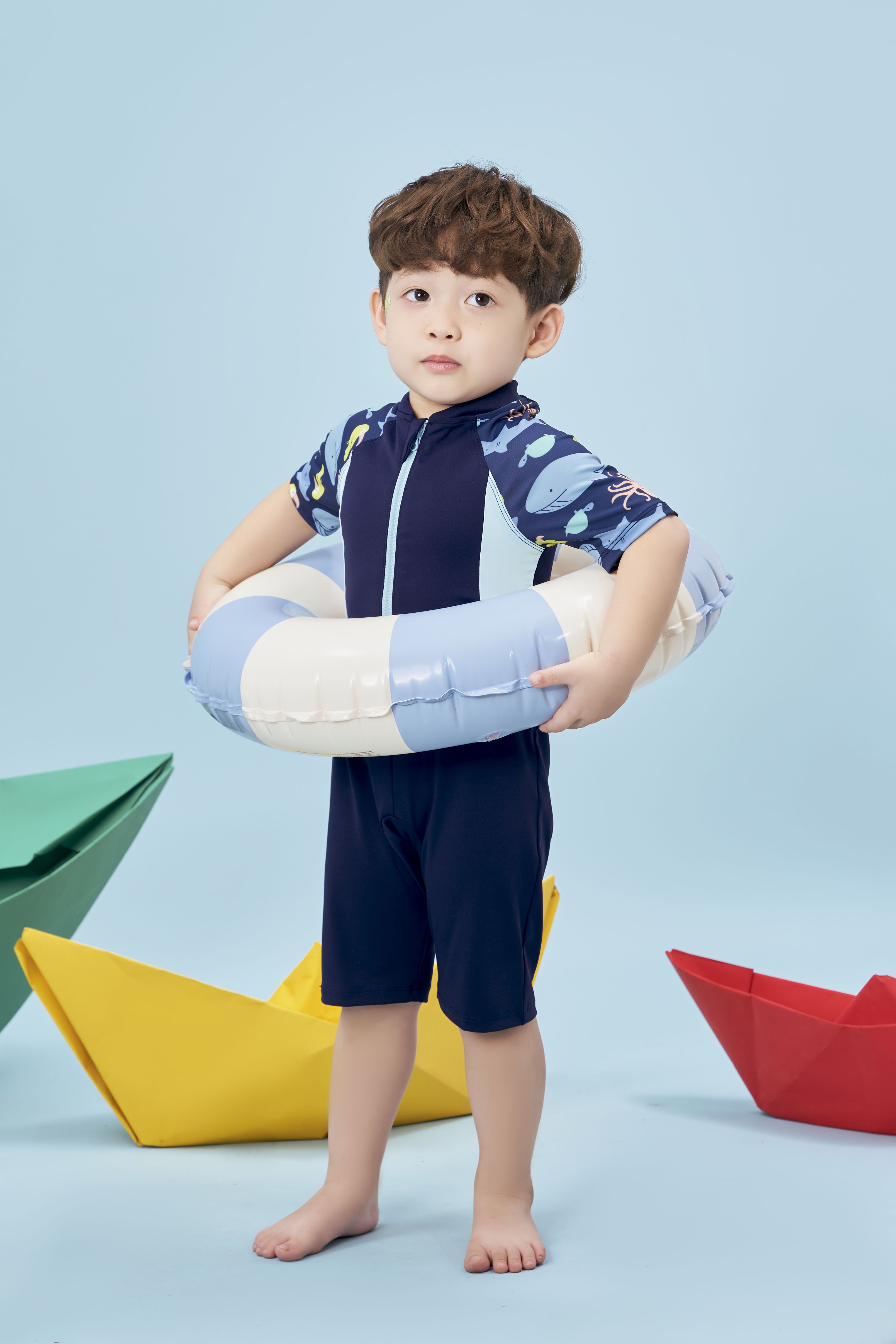 Bộ bơi phối tay hoạ tiết cổ khoá_thumbnail_0