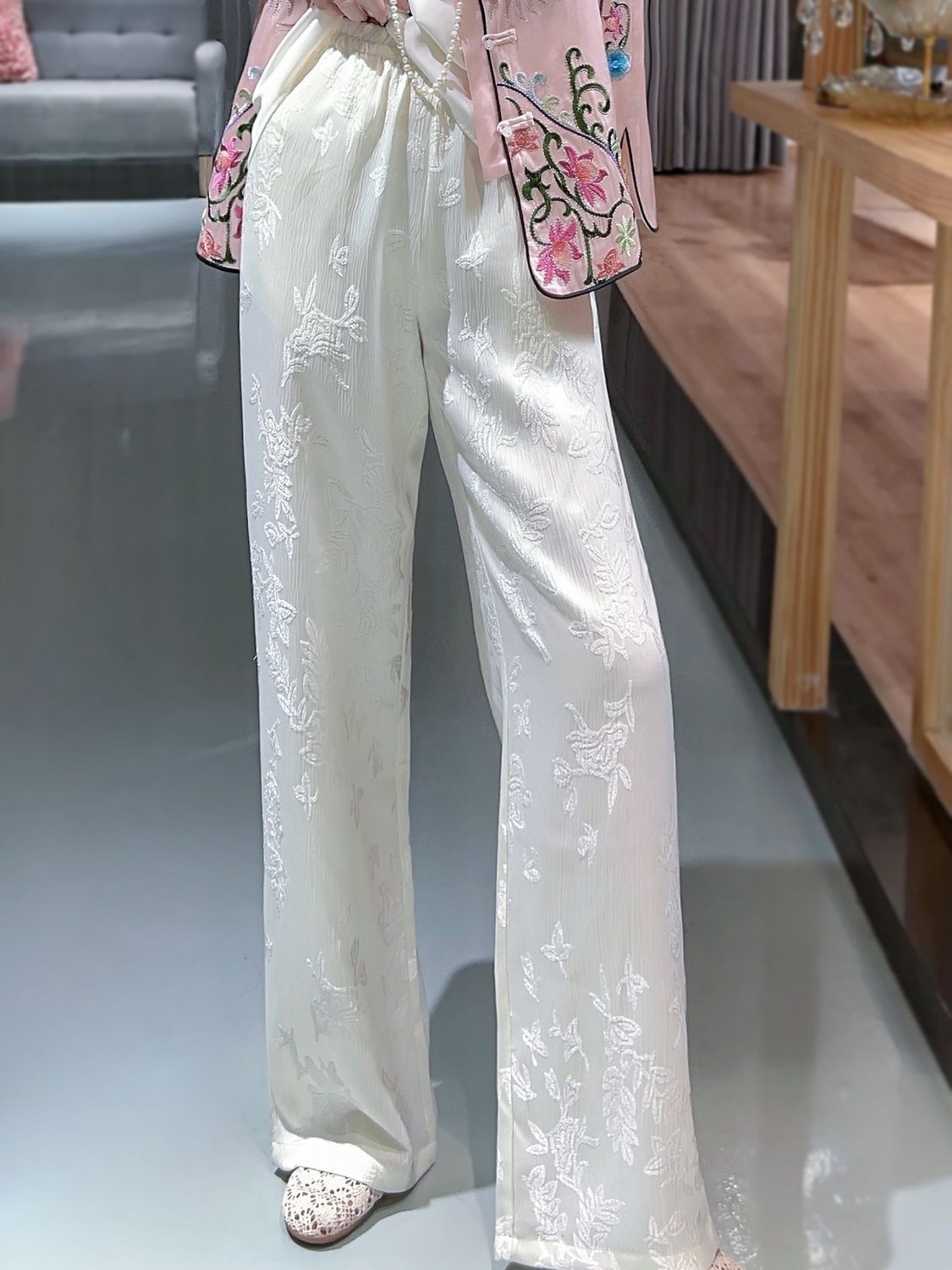 Quần Gấm Quảng Châu E011 9293