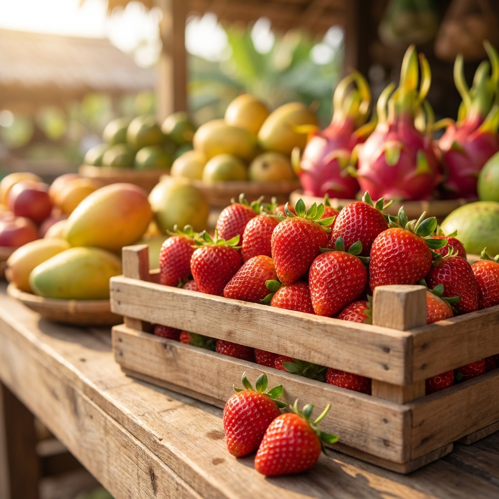 Mua Dâu Tây Ở TPHCM Ở Đâu Tươi Ngon? Top Địa Chỉ Uy Tín & Bảng Giá