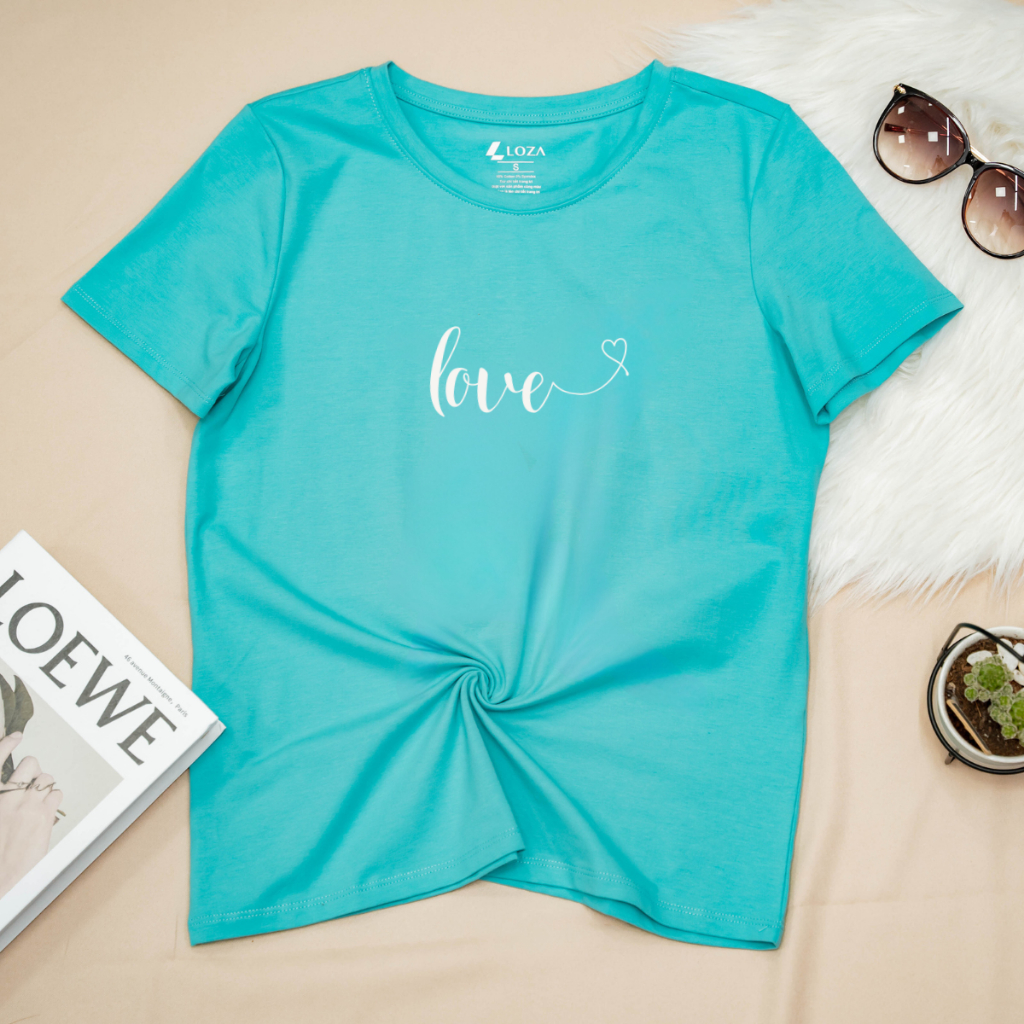 [Form Vừa] Áo phông nữ form vừa in hình - Áo phông nữ Loza G0291_thumbnail_3