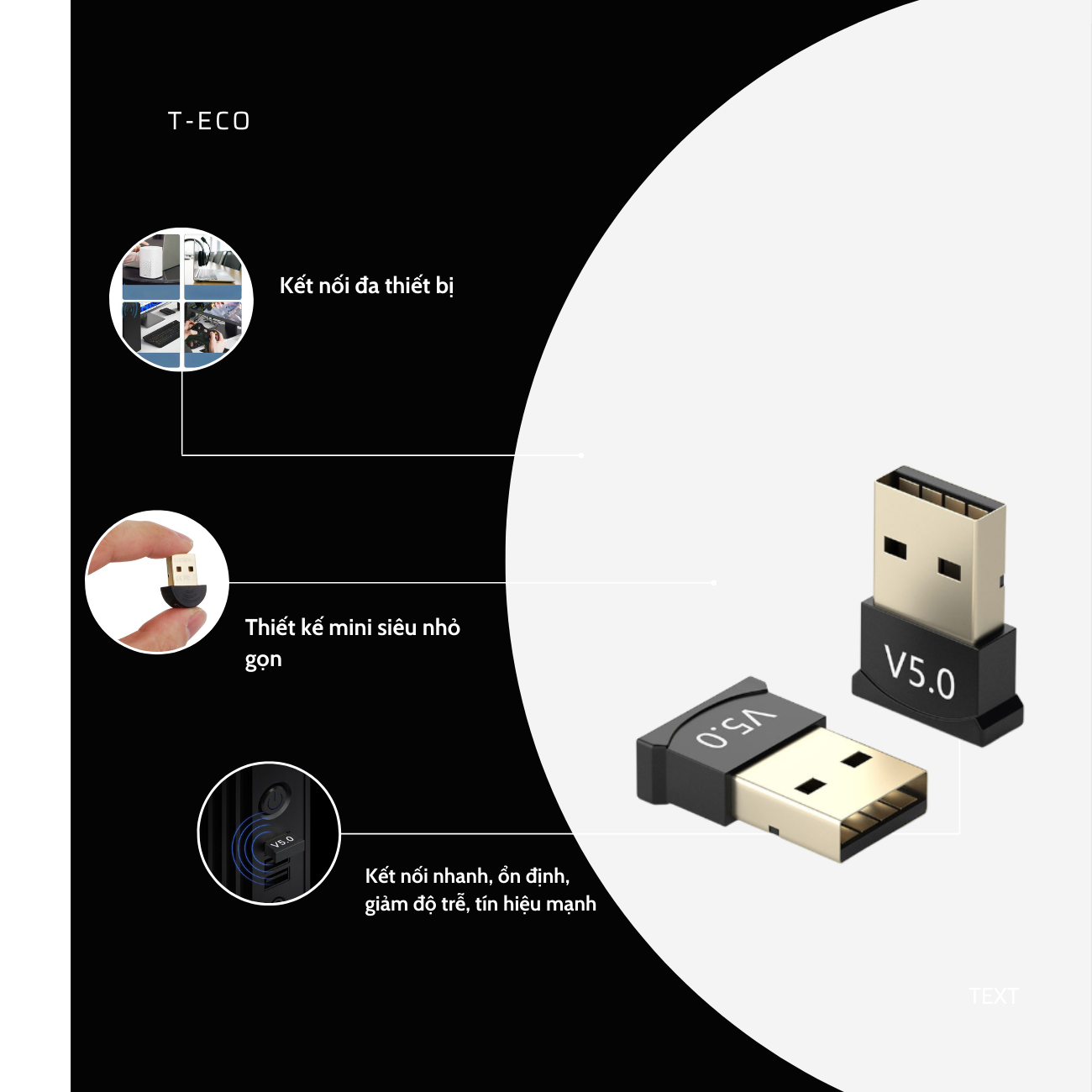 Bộ chuyển đổi Bluetooth 5.0 không cần trình điều khiển cho máy tính để bàn_thumbnail_5