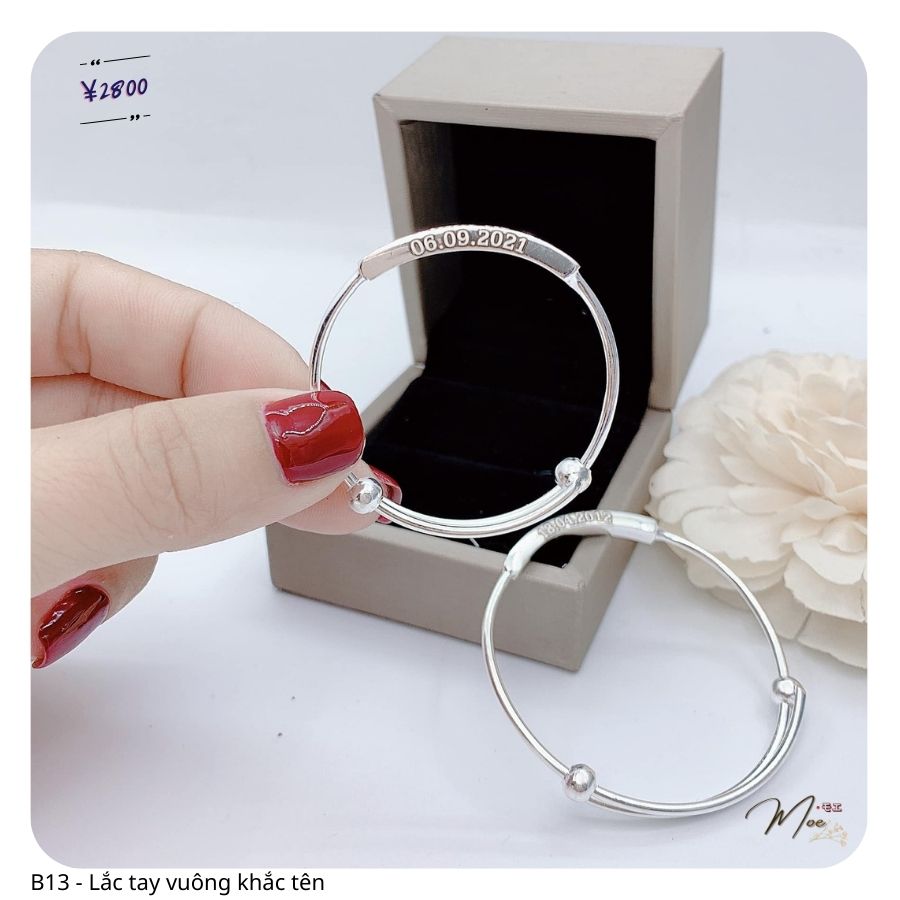 B13 - Lắc tay vuông khắc tên mix charm con giáp_thumbnail_1