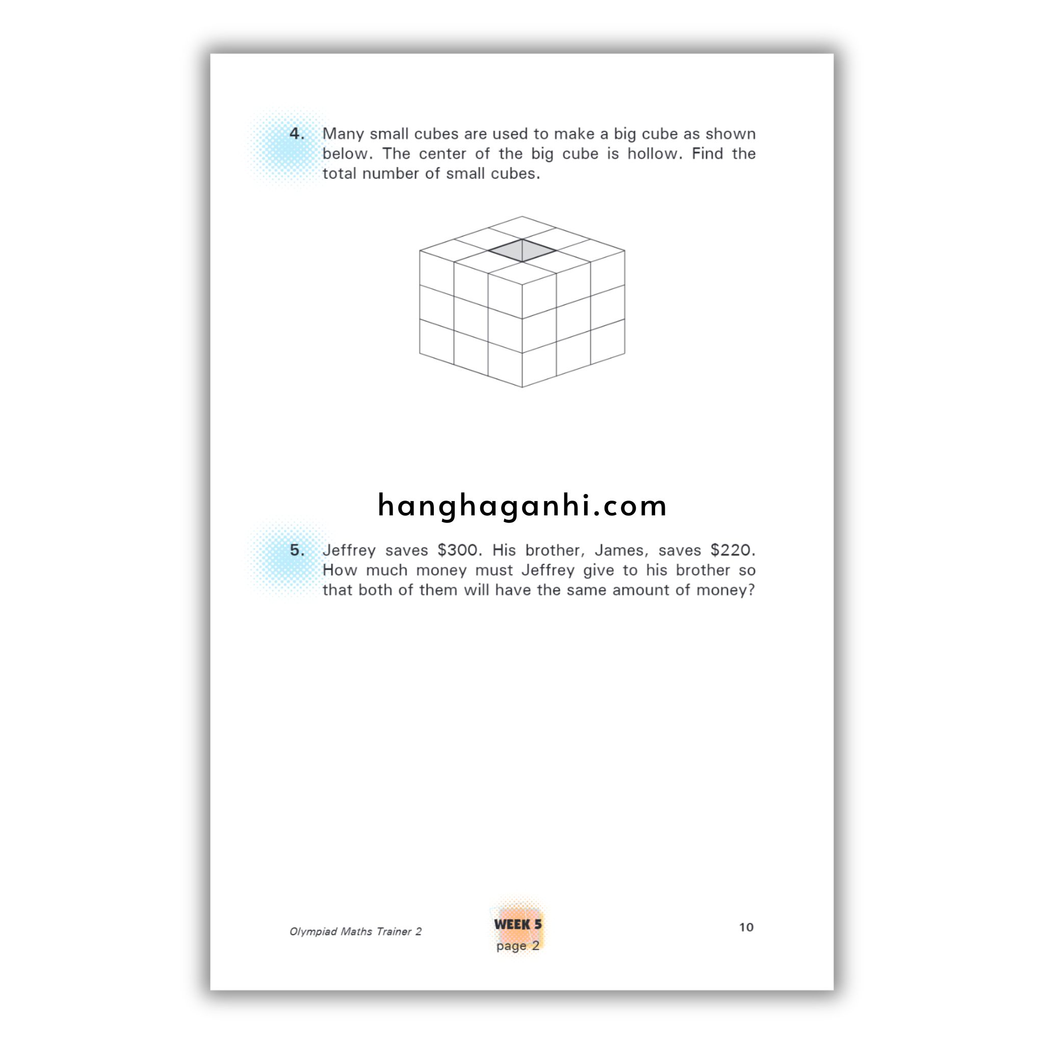 Olympiad Maths Trainer Level 2- Sách Toán Tiếng Anh Singapore cho bé lớp 2_thumbnail_3