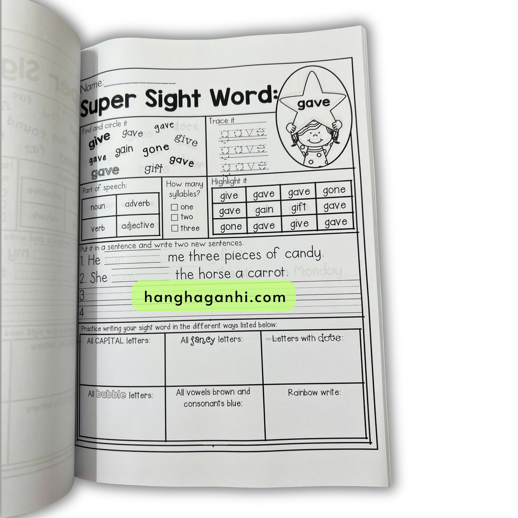 Sight Word Super Stars bộ 5 quyển 5 cấp độ_thumbnail_10