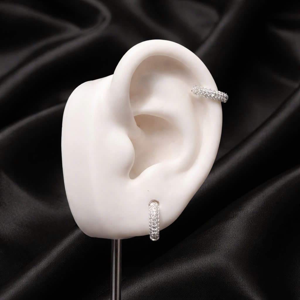 Khuyên vòng bạc nửa vòng đá-10 mm-2 mm_thumbnail_1