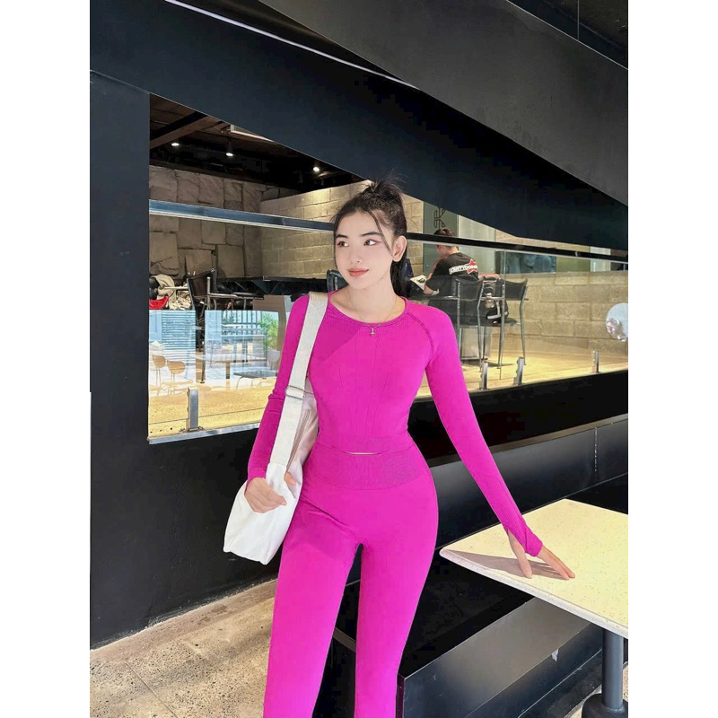Set Quần Áo Dài Áo Tay Dài Ôm Body_thumbnail_4