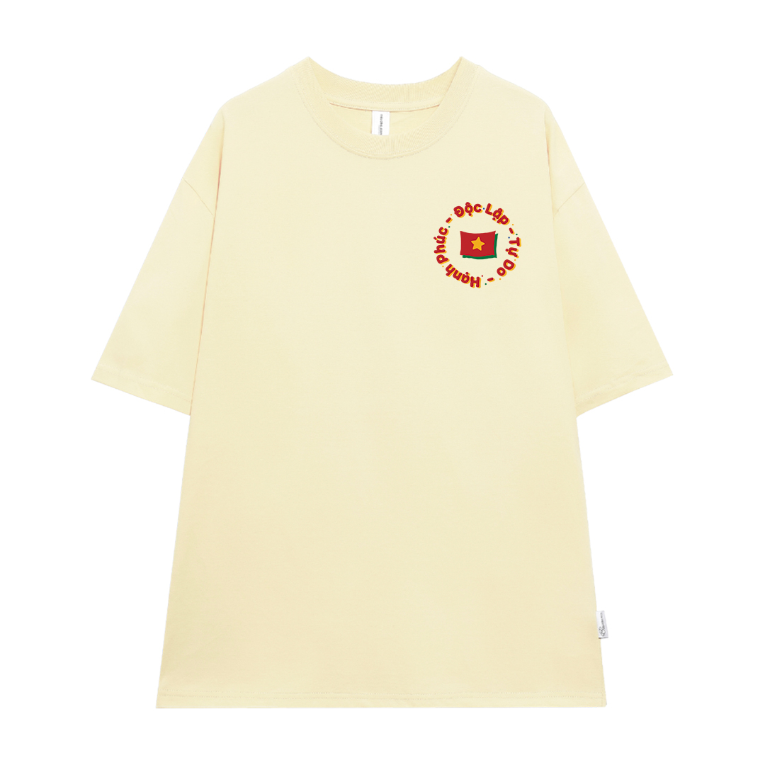 Áo thun local brand Việt Nam tôi yêu 2174 Miucho cổ tròn vải cotton 4c 220gsm thoáng mát in mix_thumbnail_7