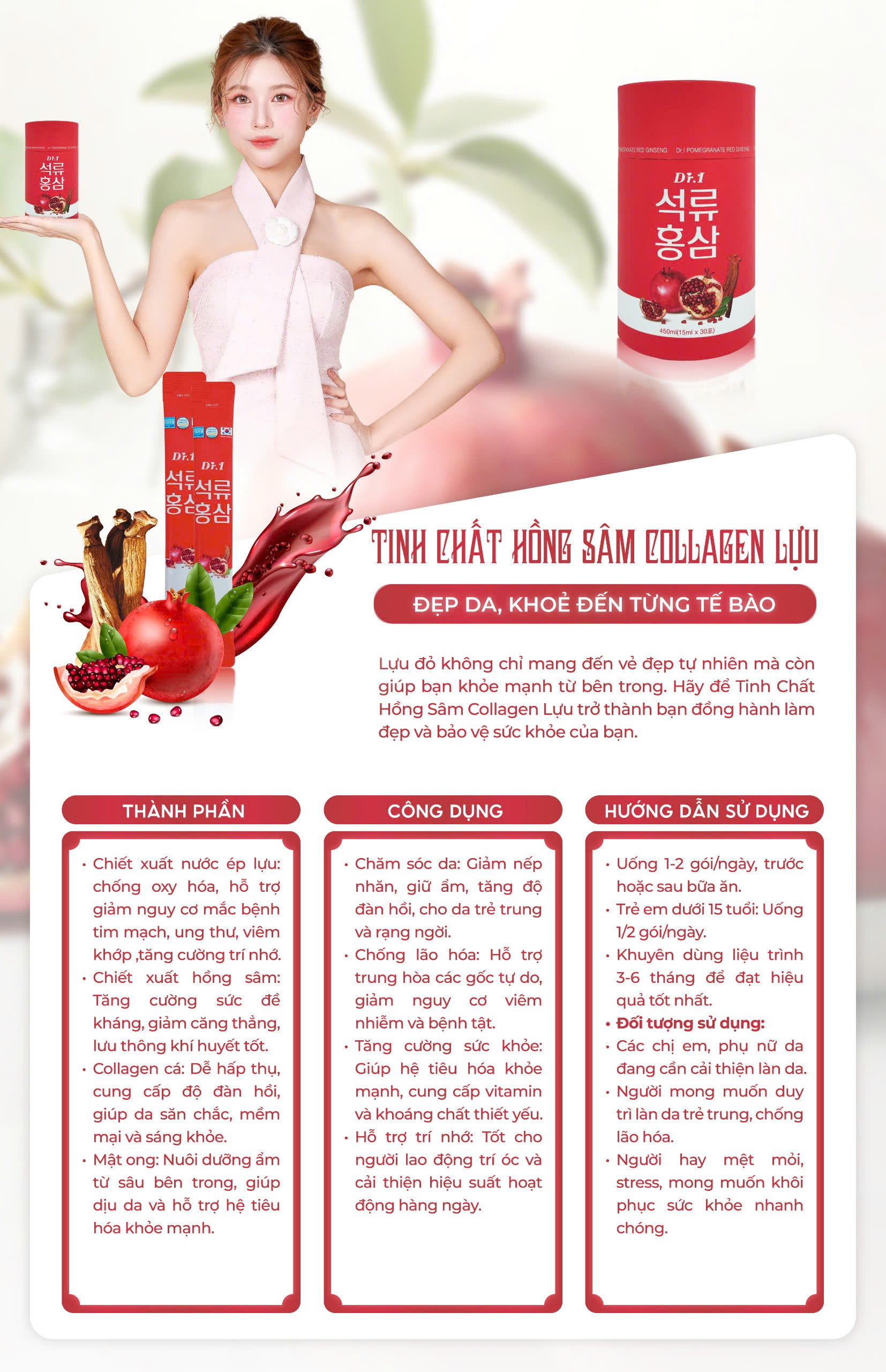 Tinh Chất Hồng Sâm Collagen Lựu - Tặng 1 gói kẹo sâm 200g_thumbnail_3