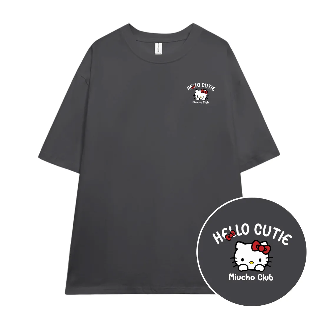 Áo thun nữ form rộng Miucho cotton co giãn 2 chiều thoáng mát cổ tròn HELLO CUTIE in mix 2687_thumbnail_10