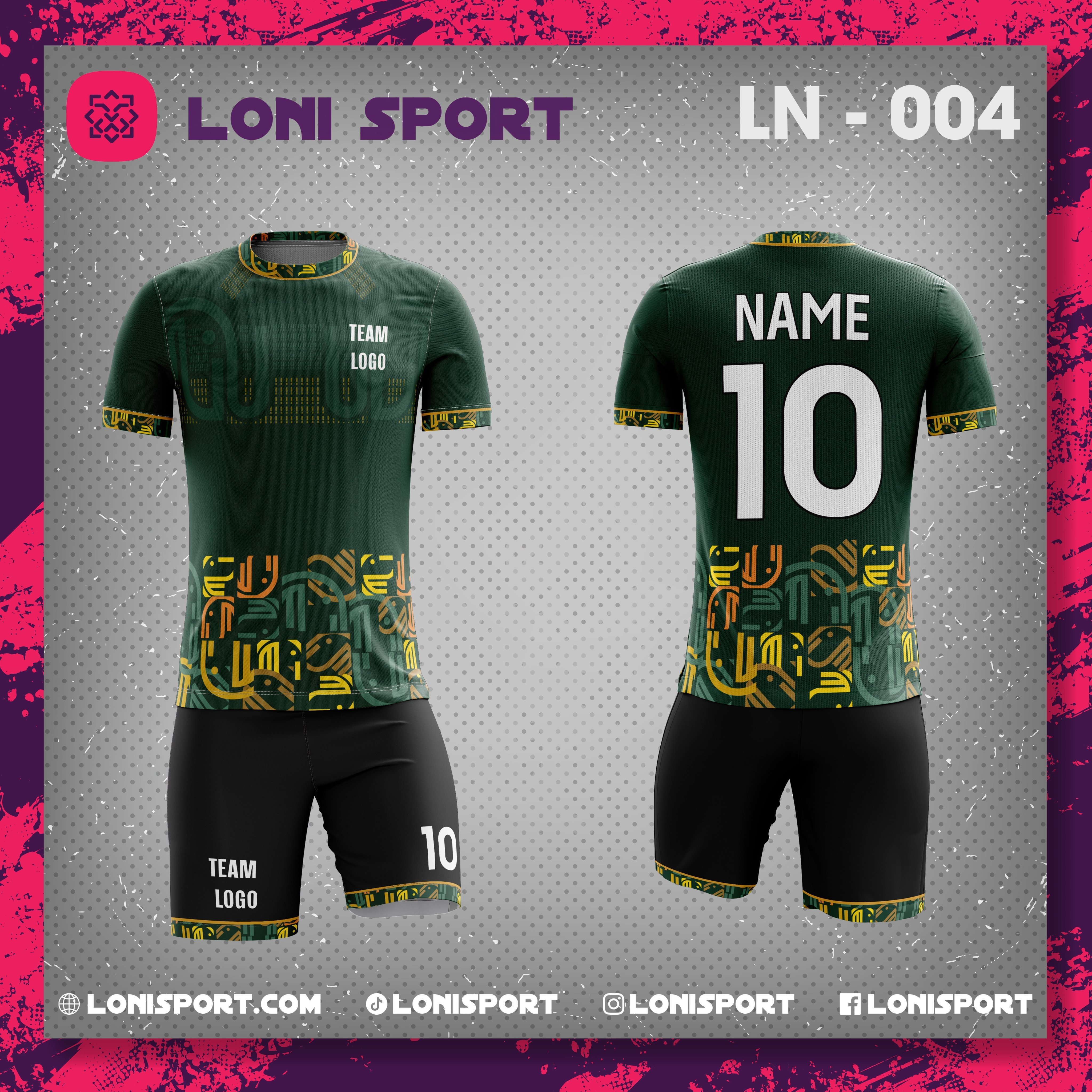 Đồng phục thiết kế LONI LN-004