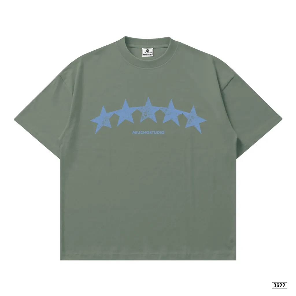 Áo thun boxy unisex thiết kế cổ điển Miucho 3622_thumbnail_12