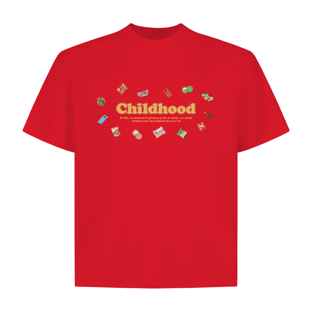 Áo phông nam child hood form boxy 2169 Miucho Club vải cotton 2c 250gsm cổ tròn in mix_thumbnail_8