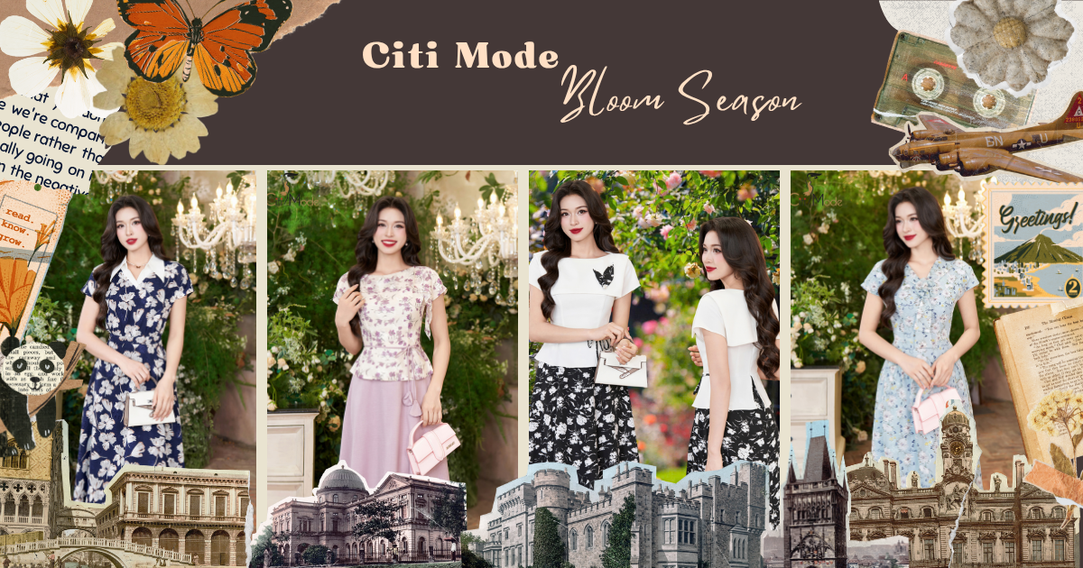 Cùng hòa mình vào giấc mơ màu tím giữa cái nắng mùa hạ cùng bộ váy đầm tím tuyệt đẹp