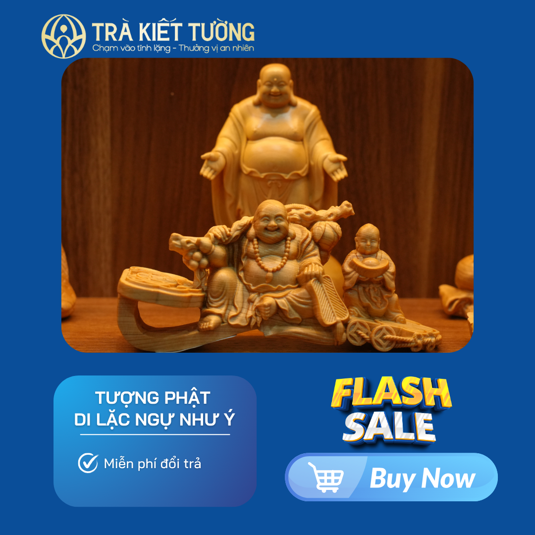 TƯỢNG PHẬT DI LẶC NGỰ NHƯ Ý