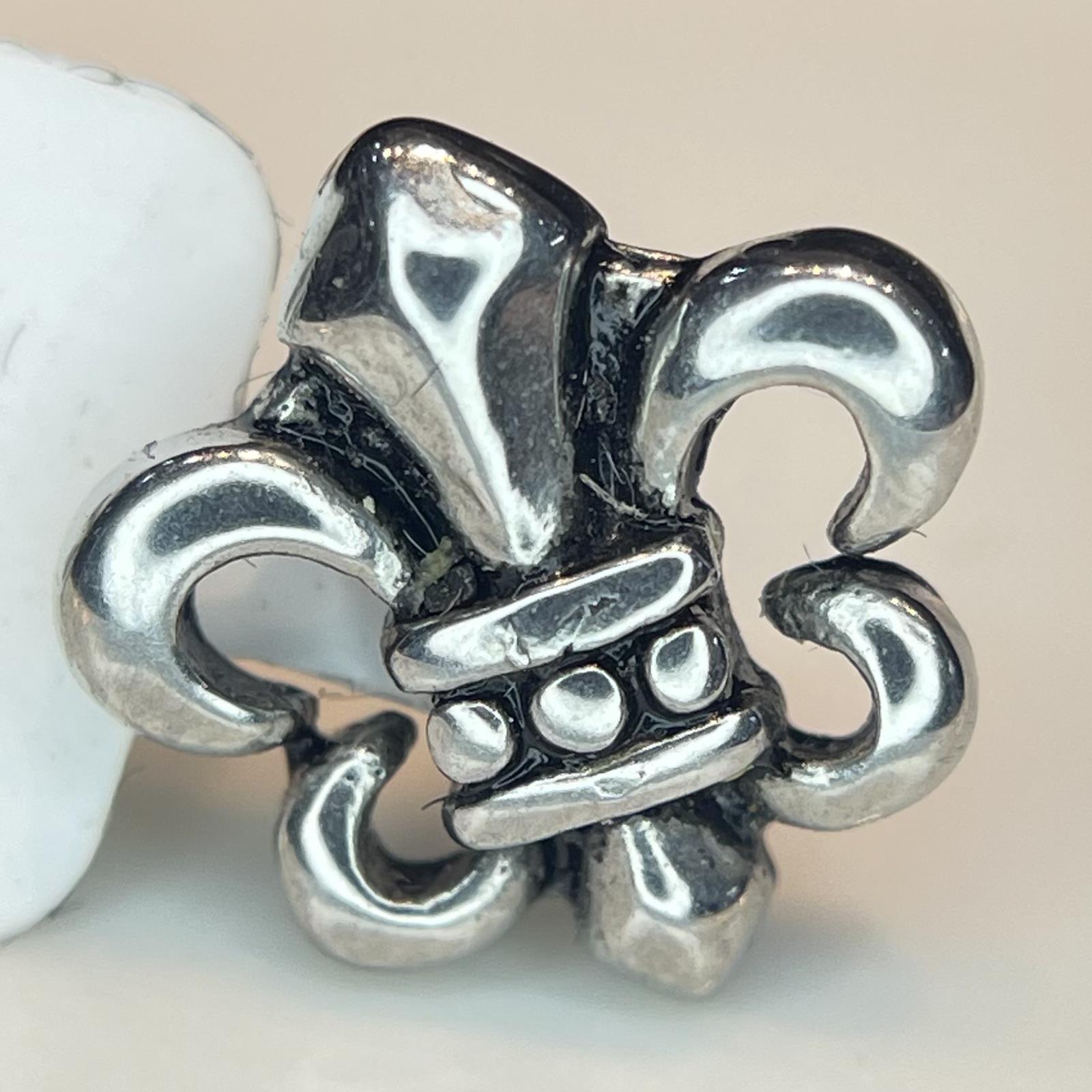 Khuyên Chrome 19 size nhỏ đuôi vặn dẹt.
