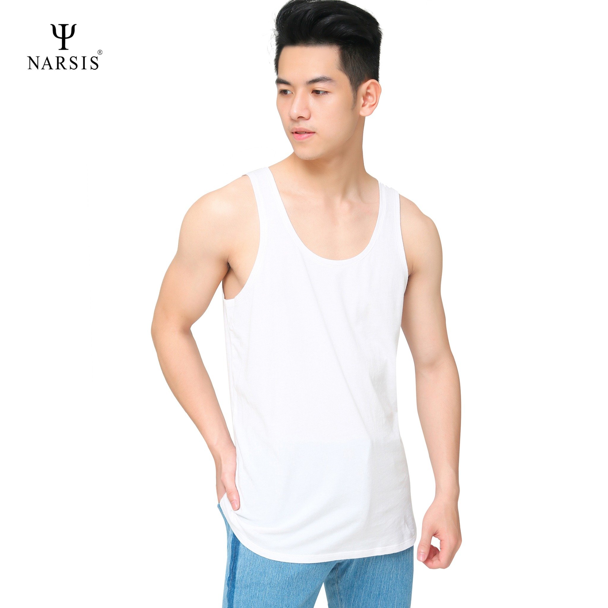 ÁO MAY Ô NAM D0009A NARSIS VẢI COTTON MỀM MẠI, CO GIÃN TỐT, VẢI THOẢI MÁI VẬN ĐỘNG, HÚT ẨM TỐT