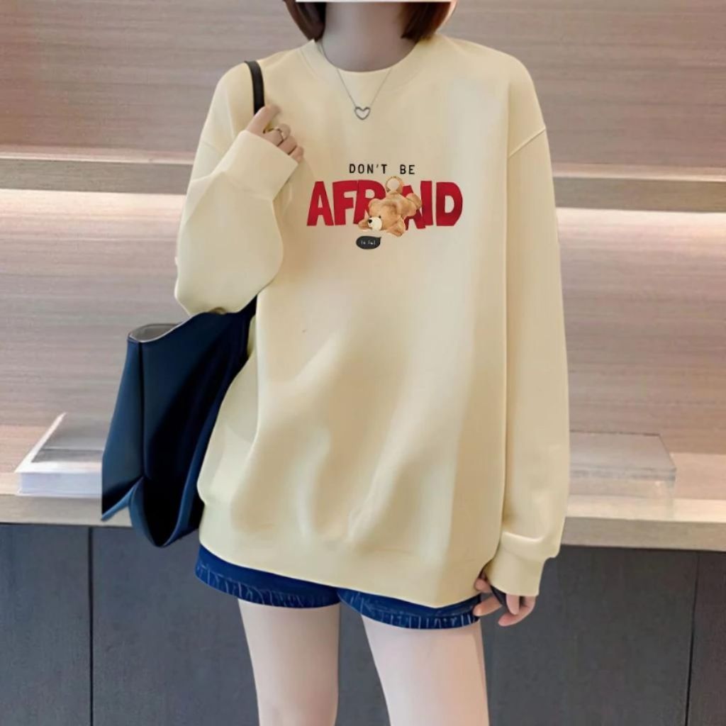 [Form Rộng] Áo sweater nữ  - Áo nỉ thu đông unisex form local brand Loza NT7608_thumbnail_2