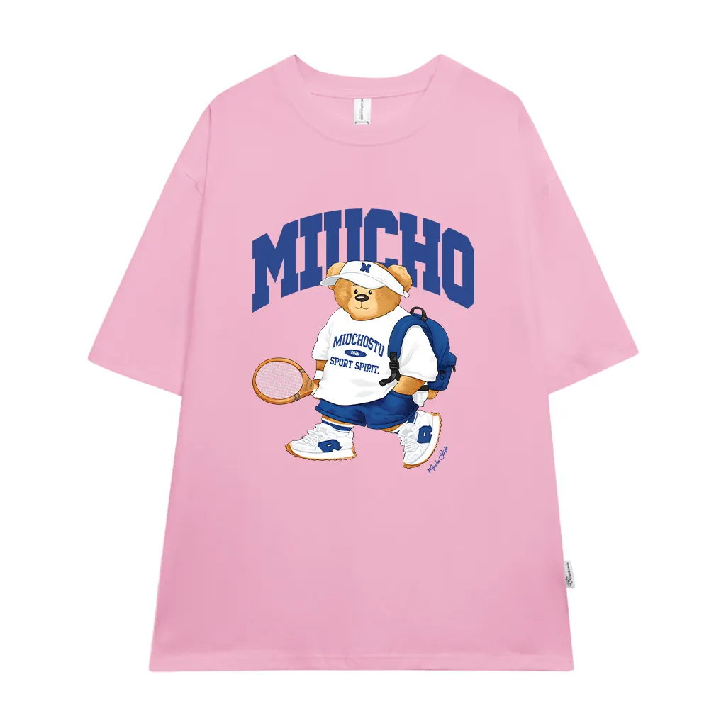 Áo thun form rộng Miucho Gấu Teddy 3112_thumbnail_13