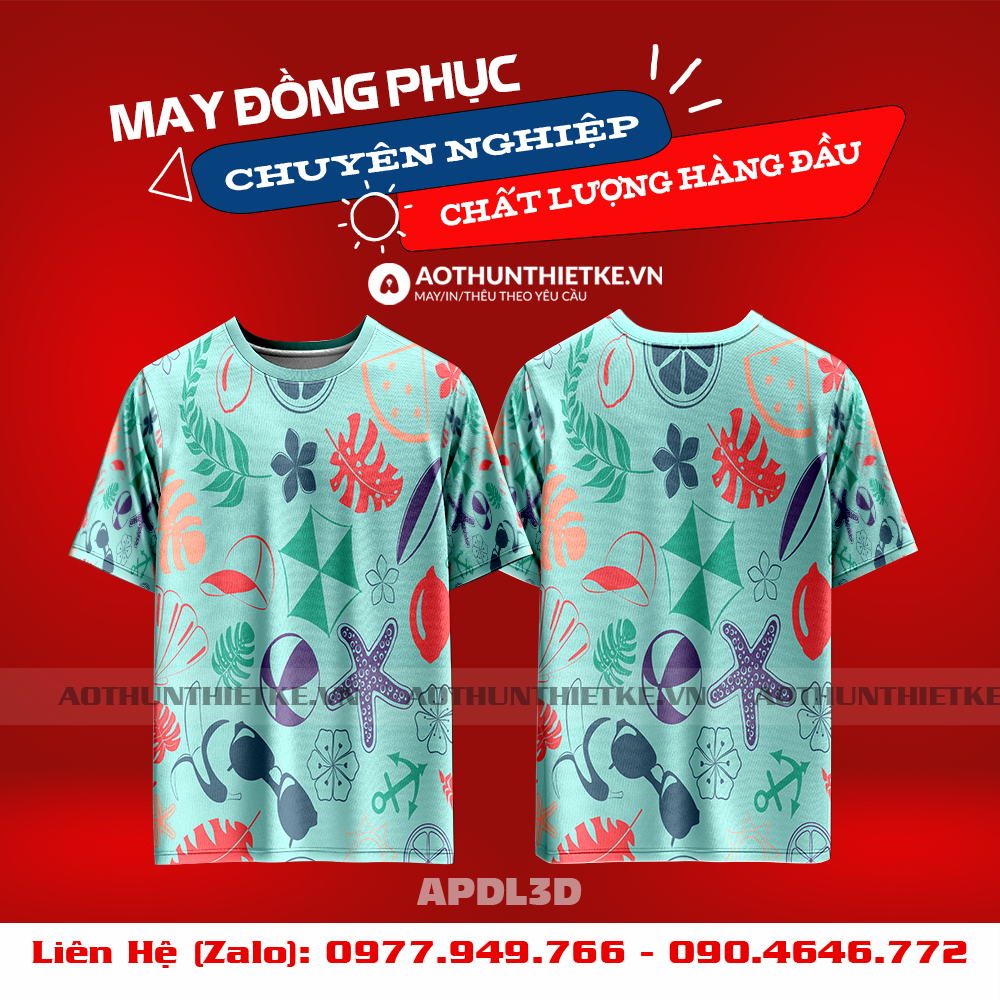 Áo Phông Du Lịch 3D-TK80