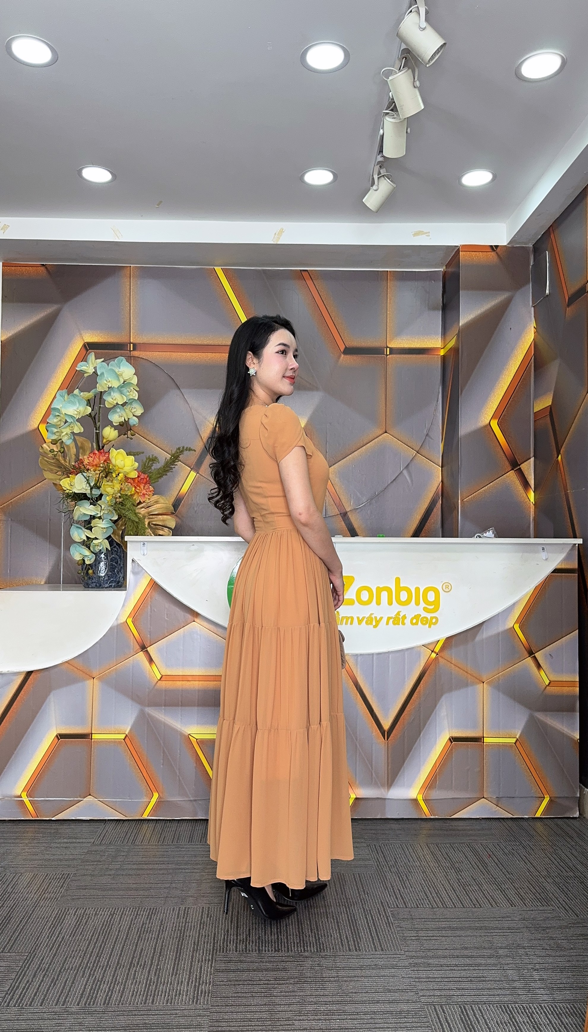 Đầm xòe - Y1891 - Thương hiệu Zonbig_thumbnail_2