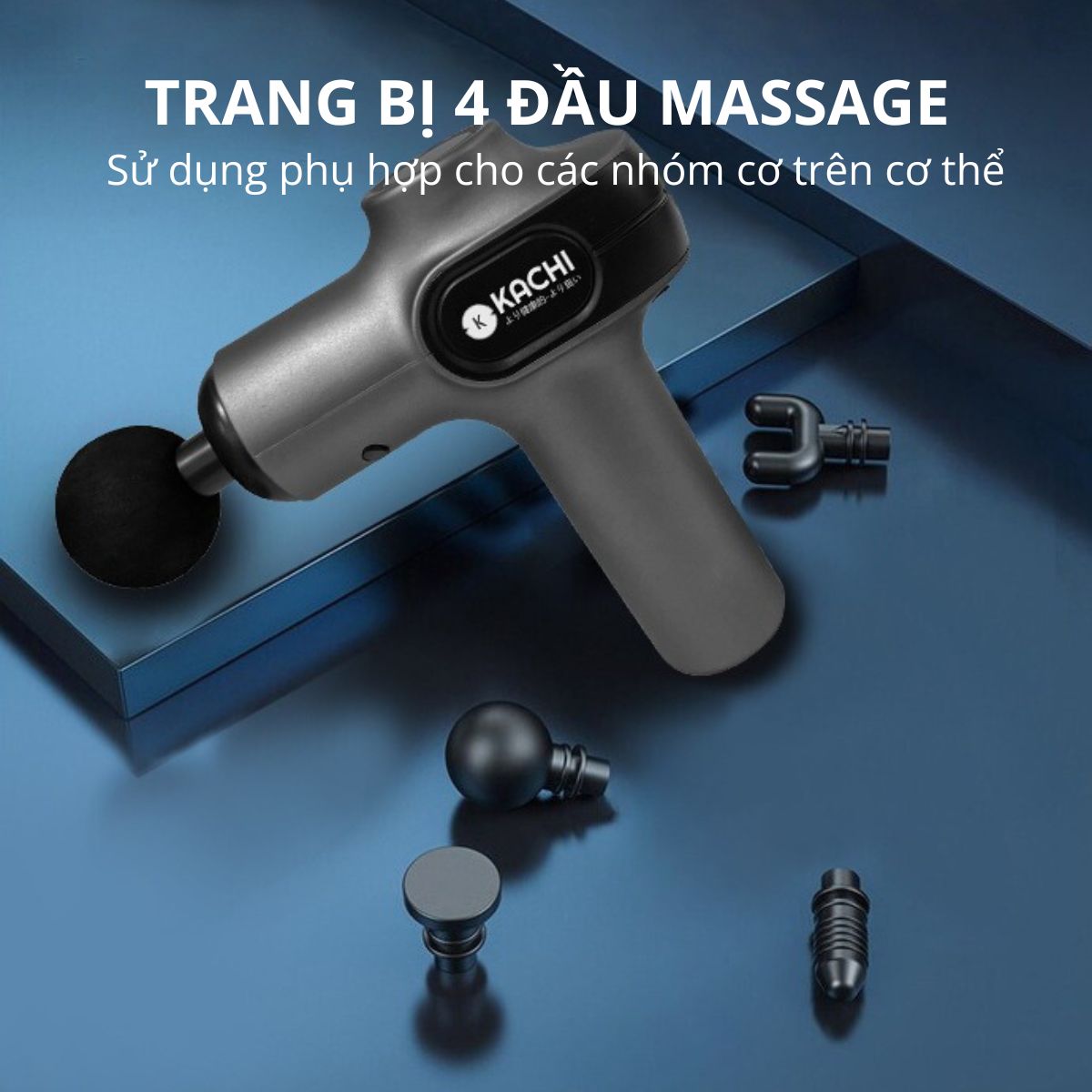 Súng massage trị liệu cầm tay đa năng Kachi MK377_thumbnail_9