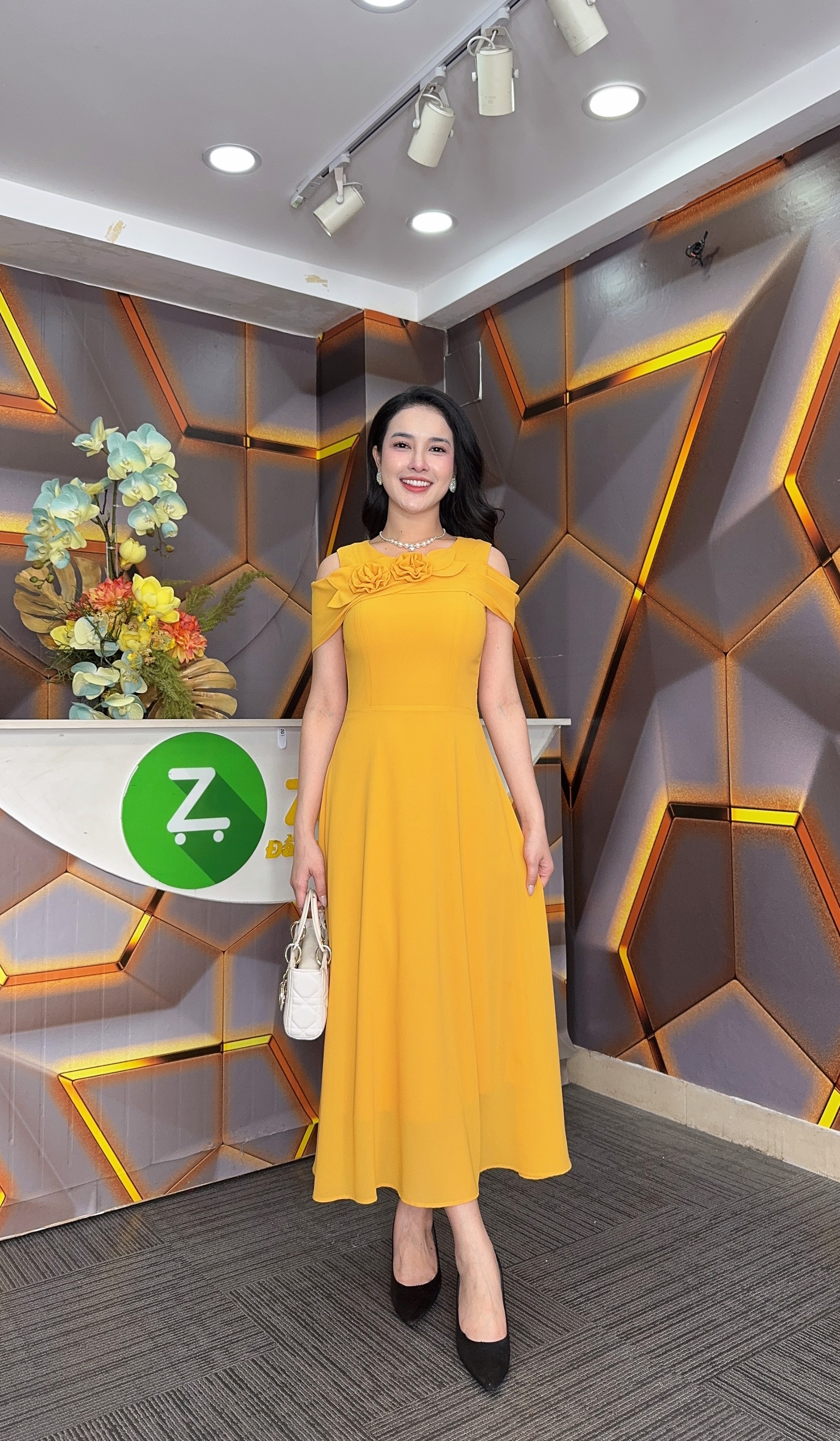 Đầm xòe - Y1914 - Thương hiệu Zonbig