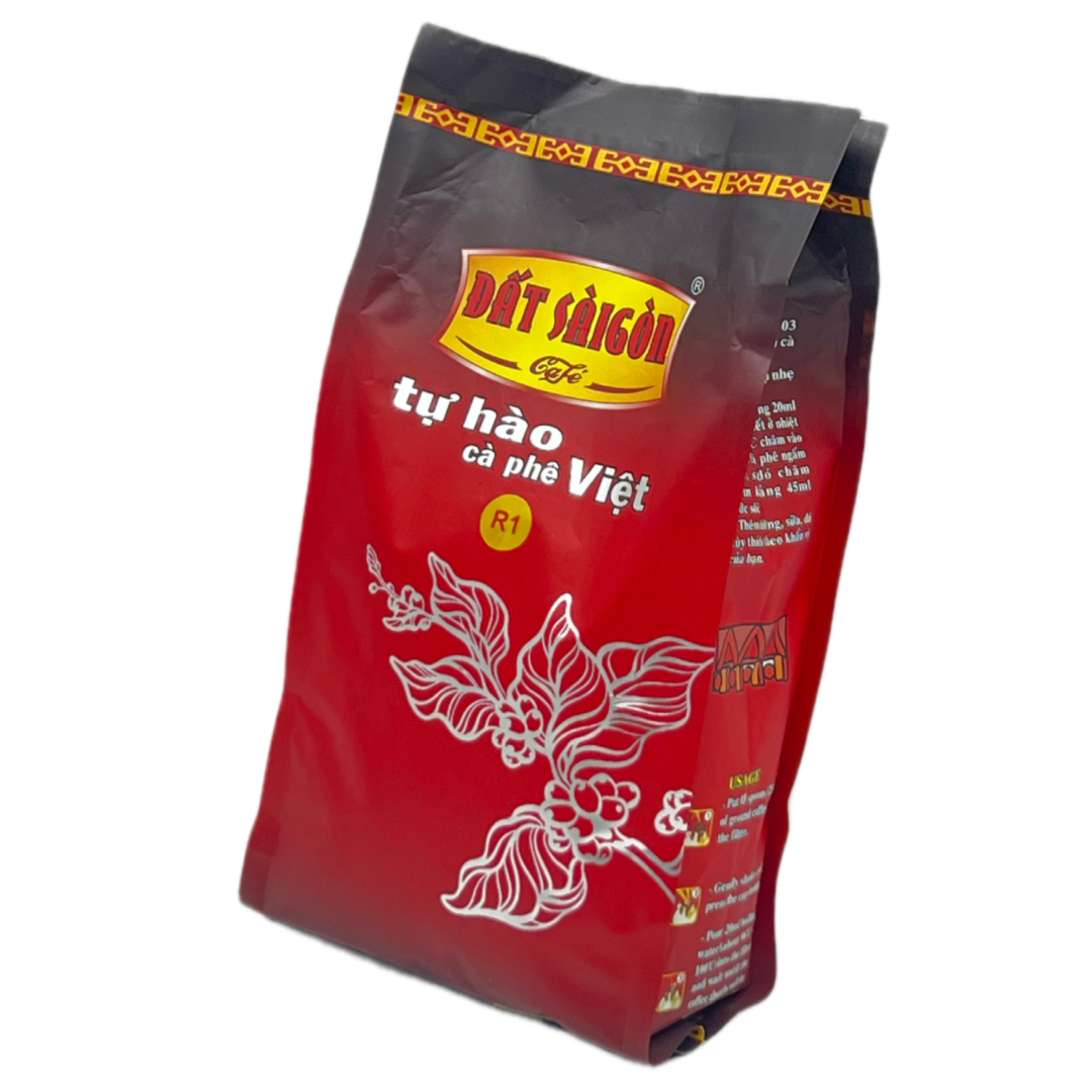 R1- 500g R1 Thành Phần Cà Phê Robusta Sàng Xuất Khẩu 18 ly Rang Đậm Vị, Gu Mạnh_thumbnail_2