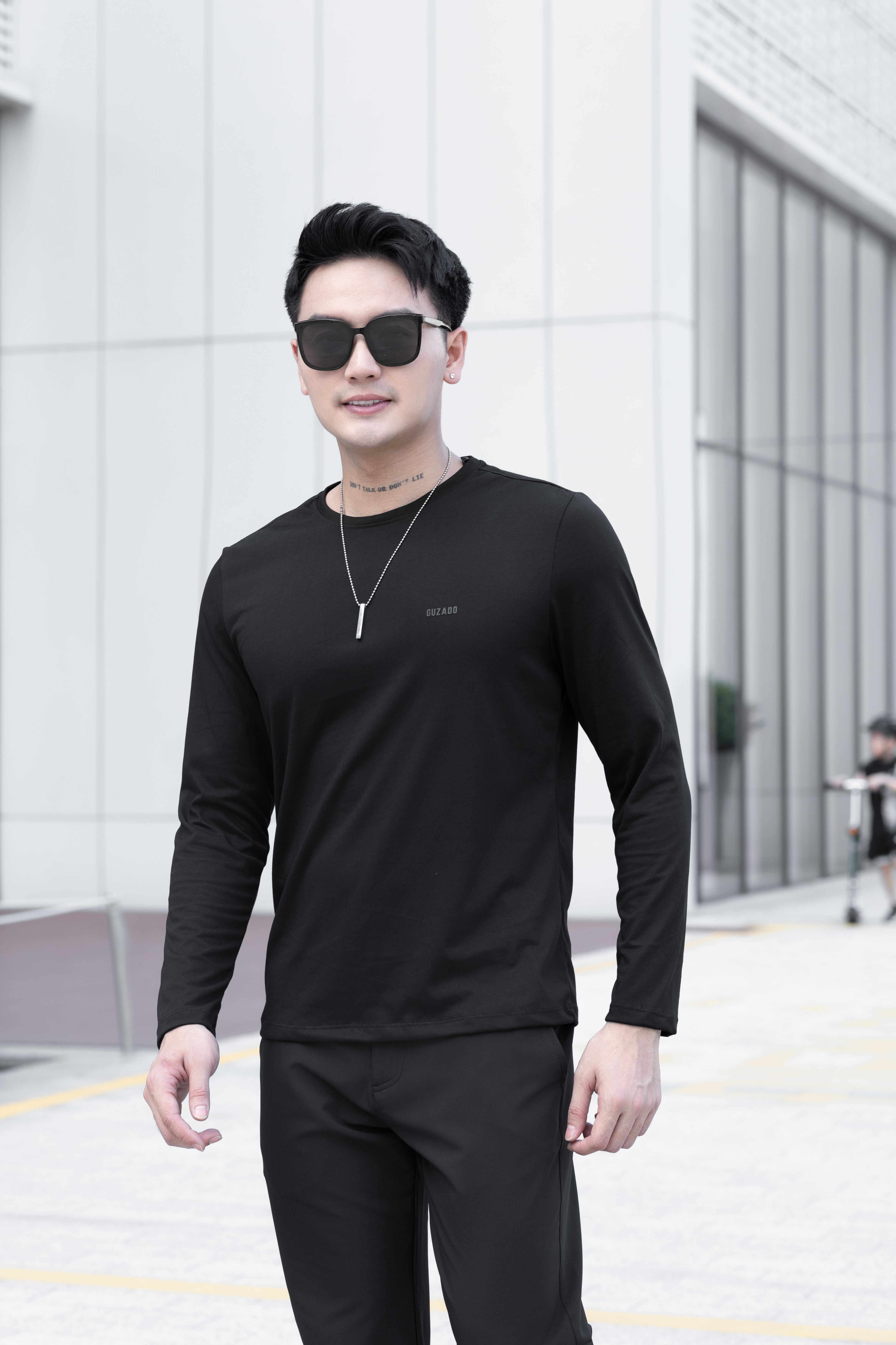 Áo Dài Tay GUZADO Cotton CVC GDT03_thumbnail_22