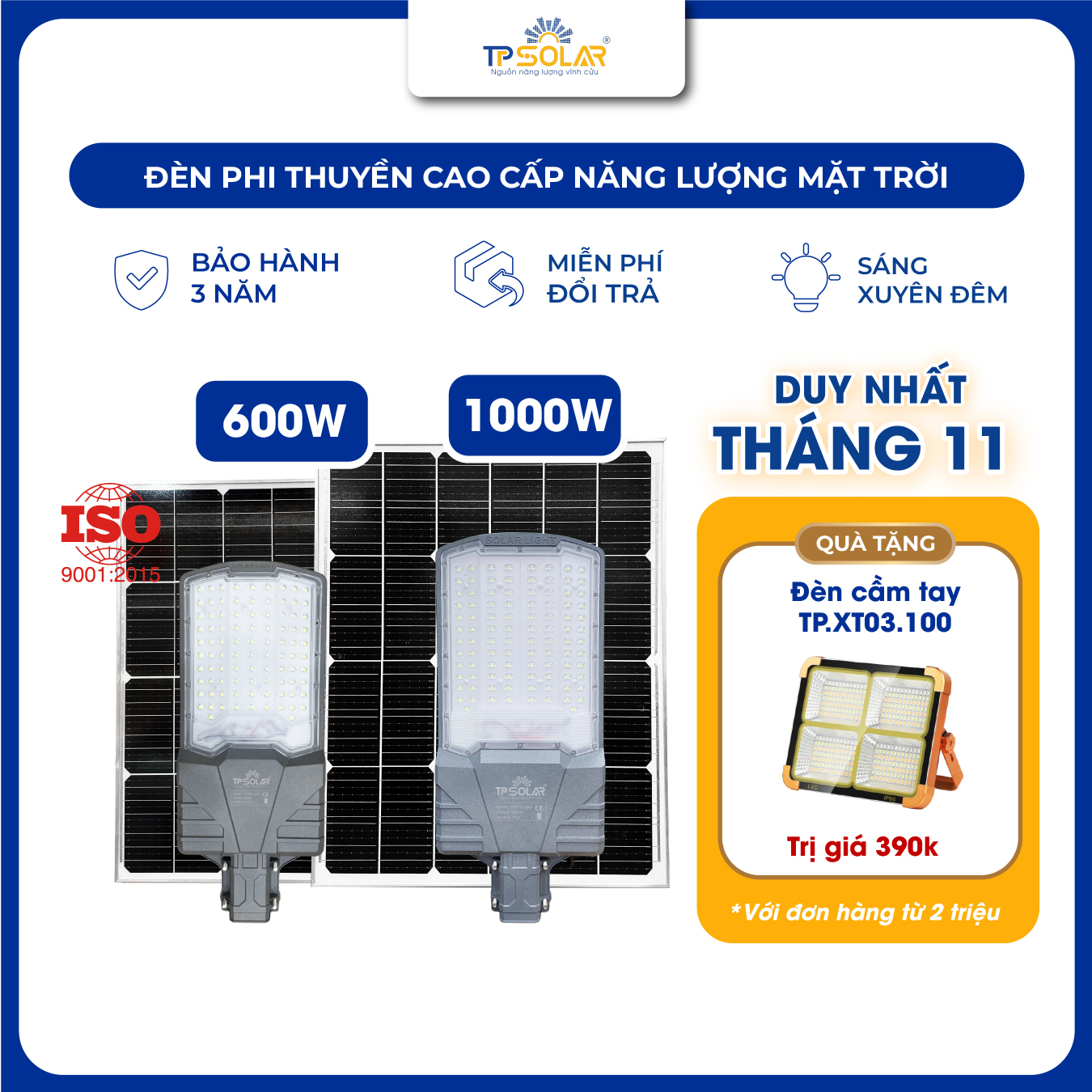 Đèn phi thuyền mắt ngọc cao cấp năng lượng mặt trời (TP-CT600 / TP-CT1000)