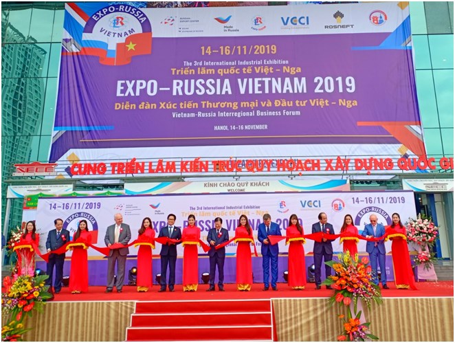 VODKA GẤU tham gia Triển lãm Quốc tế Việt - Nga (EXPO – RUSSIA VIETNAM 2019)