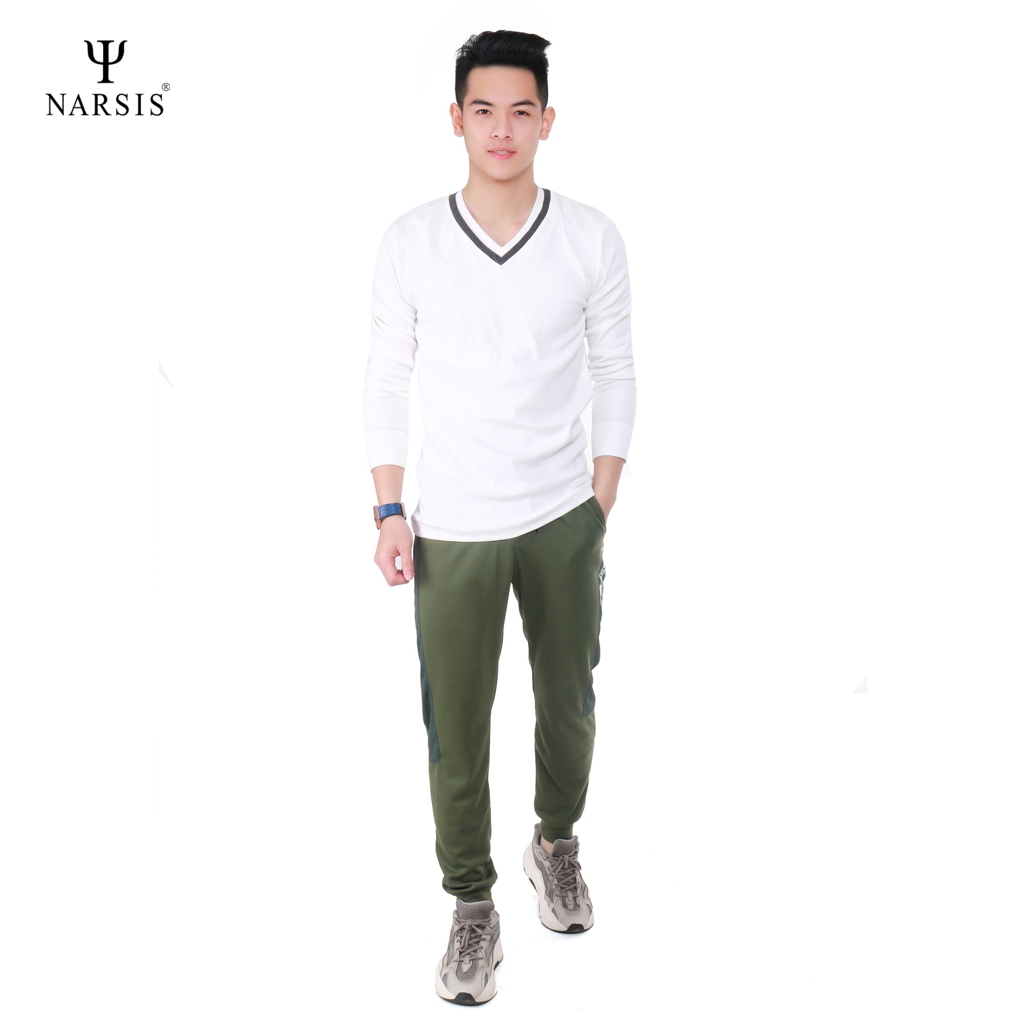 QUẦN DÀI NAM G9001 NARSIS CHẤT LIỆU THOÁNG MÁT, DỄ CHỊU, THOẢI MÁI CẢ NGÀY, DỄ VẬN ĐỘNG_thumbnail_3