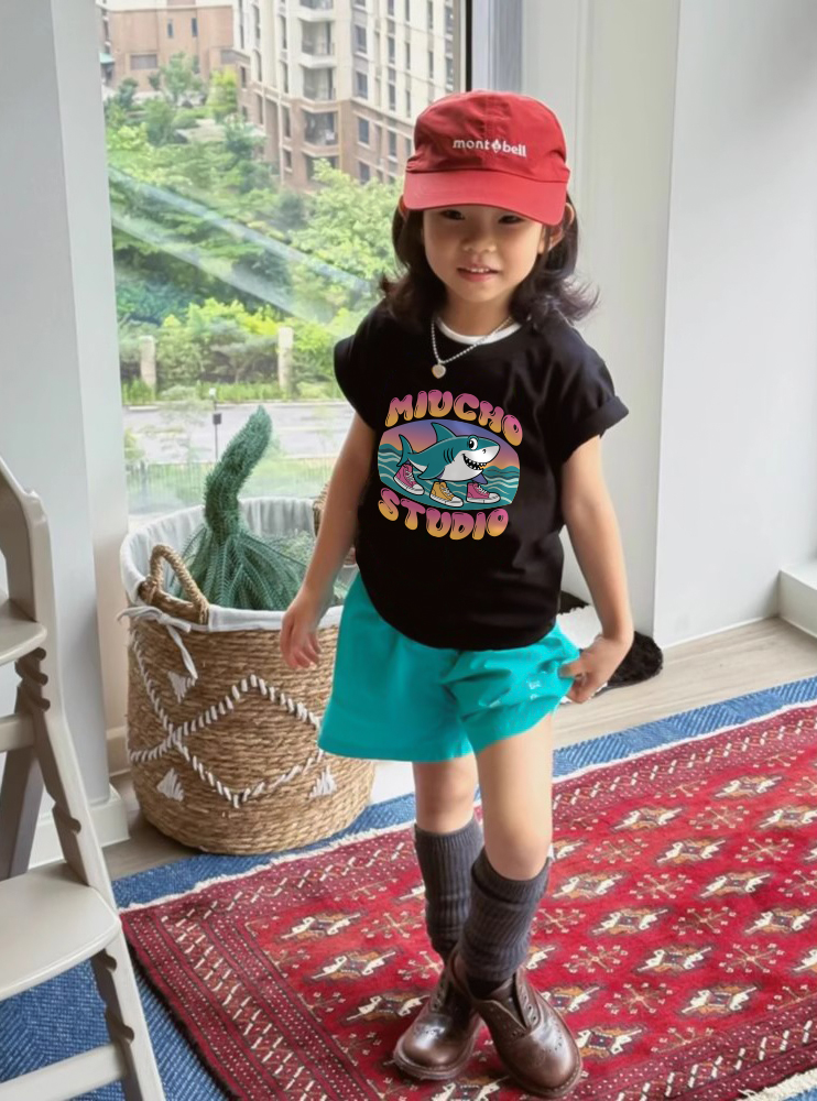 Áo thun cho bé AED2406 Miucho Kid phong cách đường phố vải cotton thoáng mát in mix_thumbnail_6