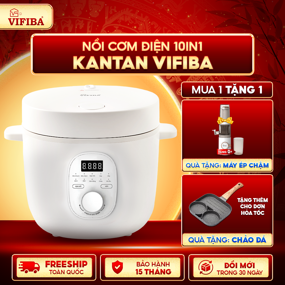 Nồi Cơm Điện Kantan Vifiba 3L