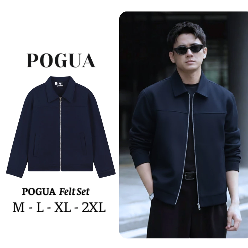 Áo Khoác Dạ Ep Nam Chất Liệu Dạ Ép Khóa ZIP Cao Cấp Jacket_thumbnail_2