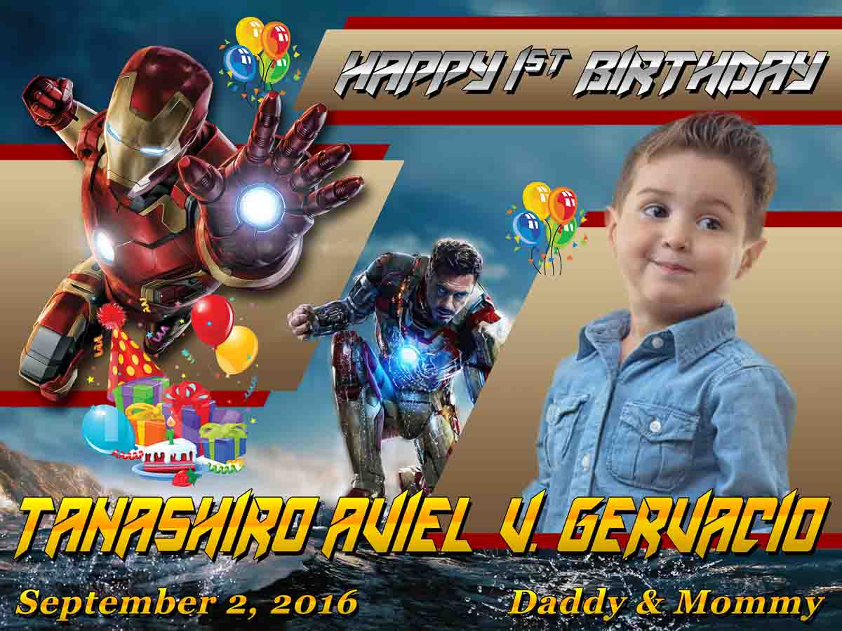 Iron man Theme Birthday Tarp_thumbnail_1
