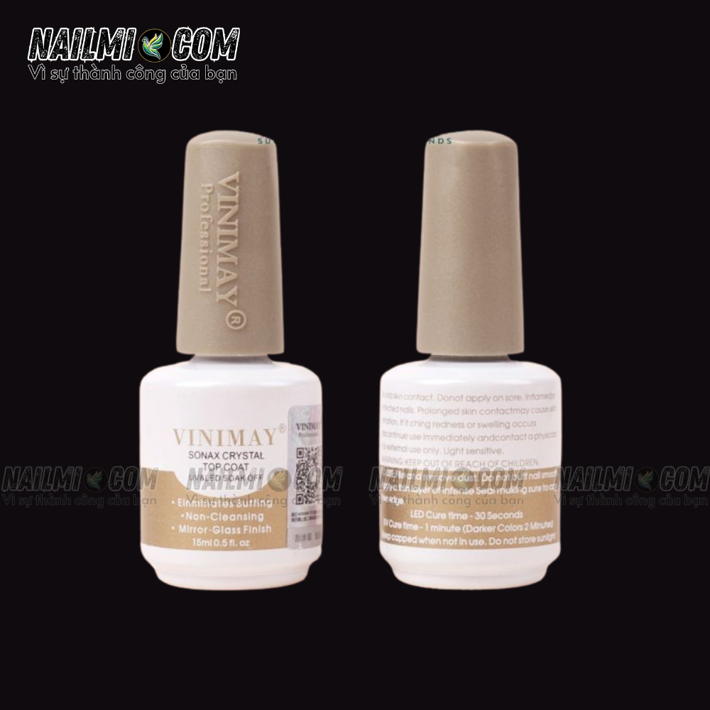 Top coat - kim cương - Vinimay - 15ml_thumbnail_2
