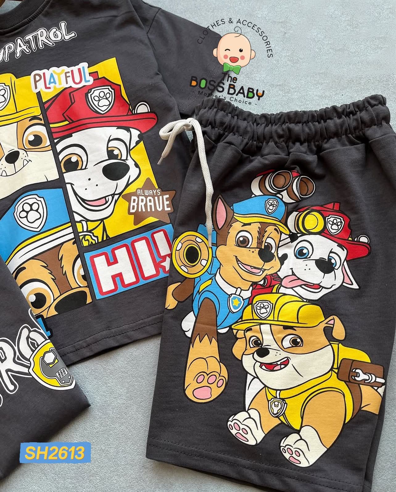 Set bộ cotton xám chó cứu hộ Paw Patrol_thumbnail_1