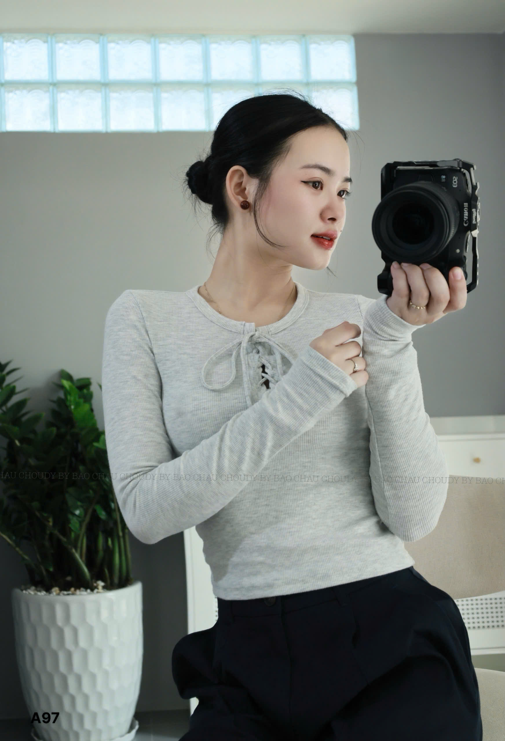 A97 ÁO THUN TAY DÀI 2 MÀU