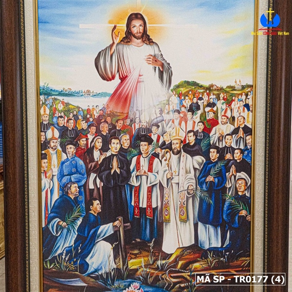 Tranh Canvas Các thánh tử đạo Việt Nam 52x72cm_thumbnail_2