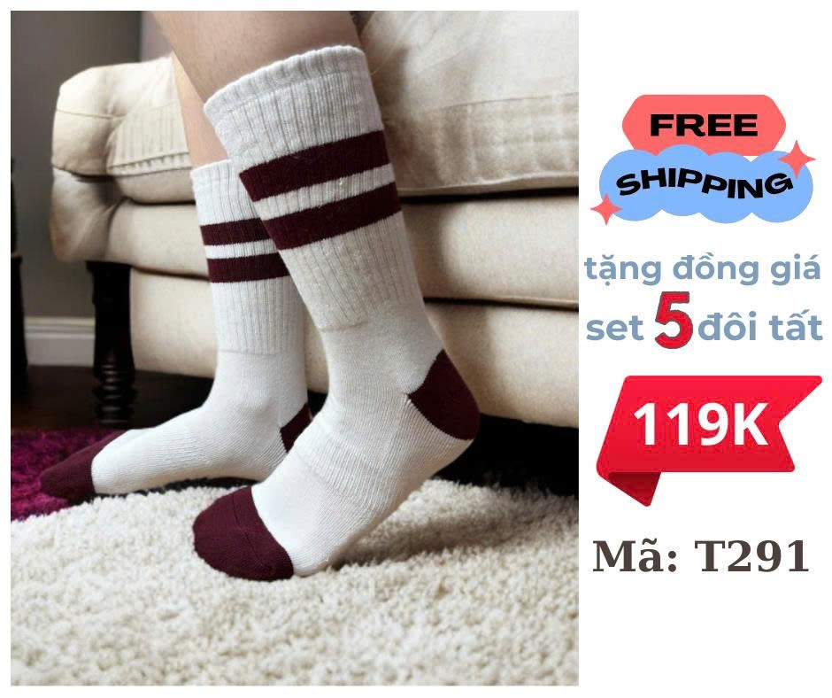 Set 5 đôi tất G.o.l.f