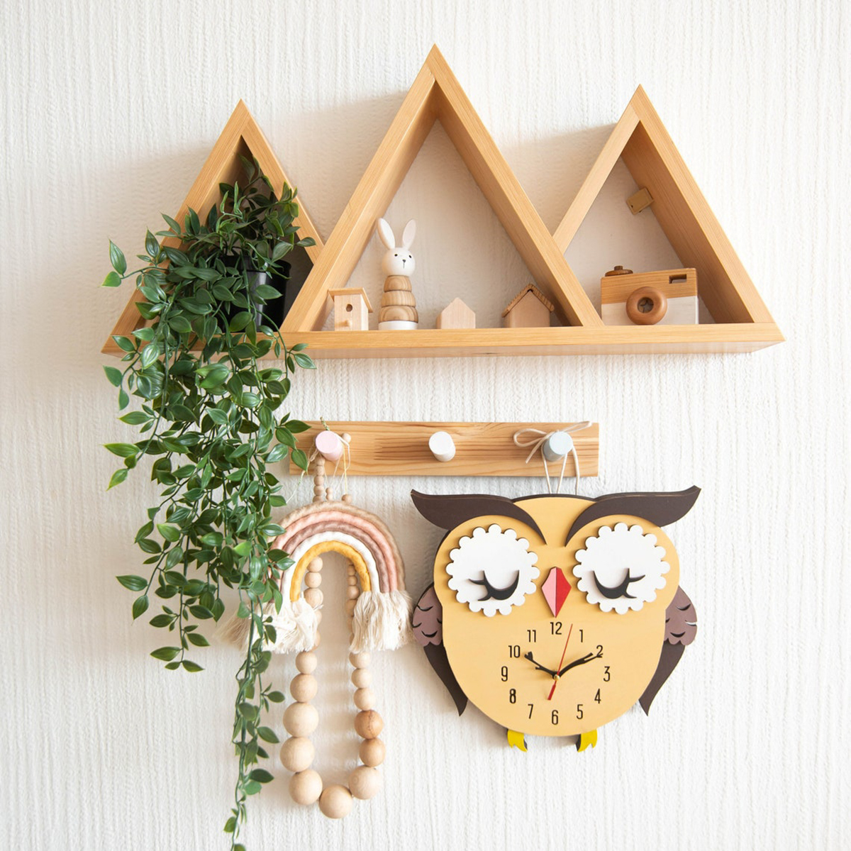 Đồng Hồ Gỗ Hình Thú Cưng - Treo Tường & Để Bàn, Decor & Quà Tặng Cute_thumbnail_2