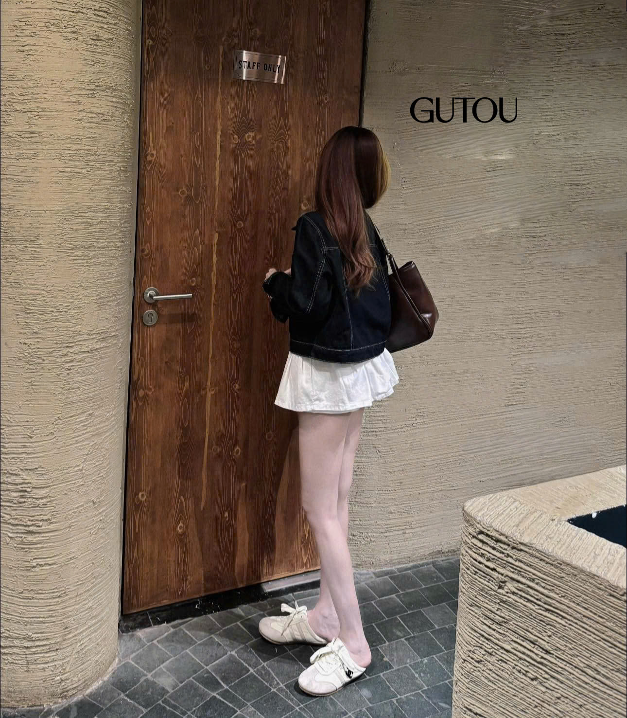 [ GUTOU ] Áo Khoác Jean Denim Túi Hộp_thumbnail_3