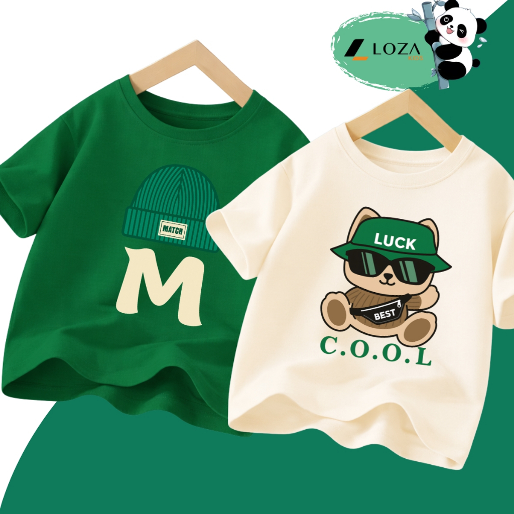 Áo thun bé trai in nhiều hình - Áo phông cho bé Loza Kids Mã CA011_thumbnail_1