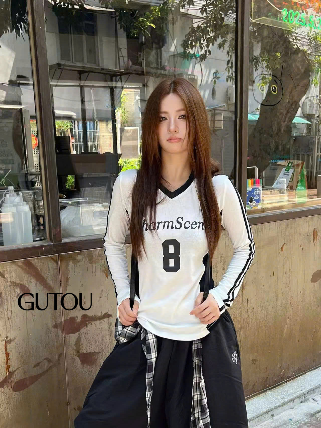 [ GUTOU ] Áo Thun Dài Tay Charm 8 Jersey_thumbnail_5