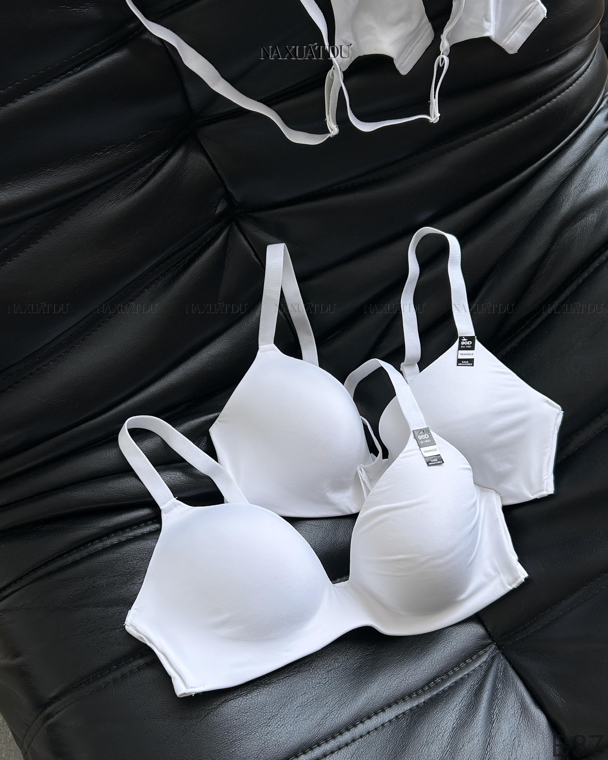 Set 2 Áo ngực không gọng " GEMO " màu trắng - B37 (SALE))