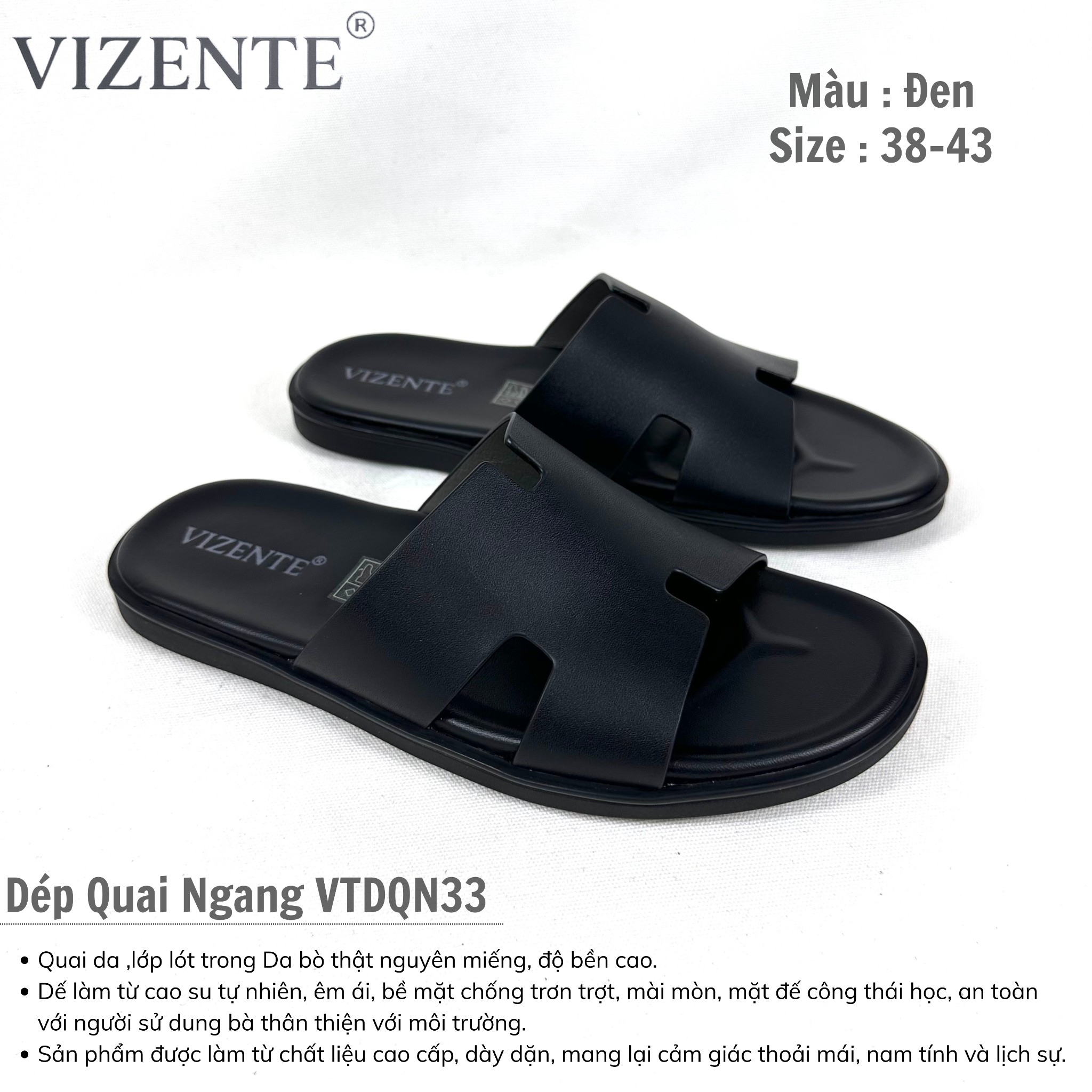 Dép Quai Ngang VT33