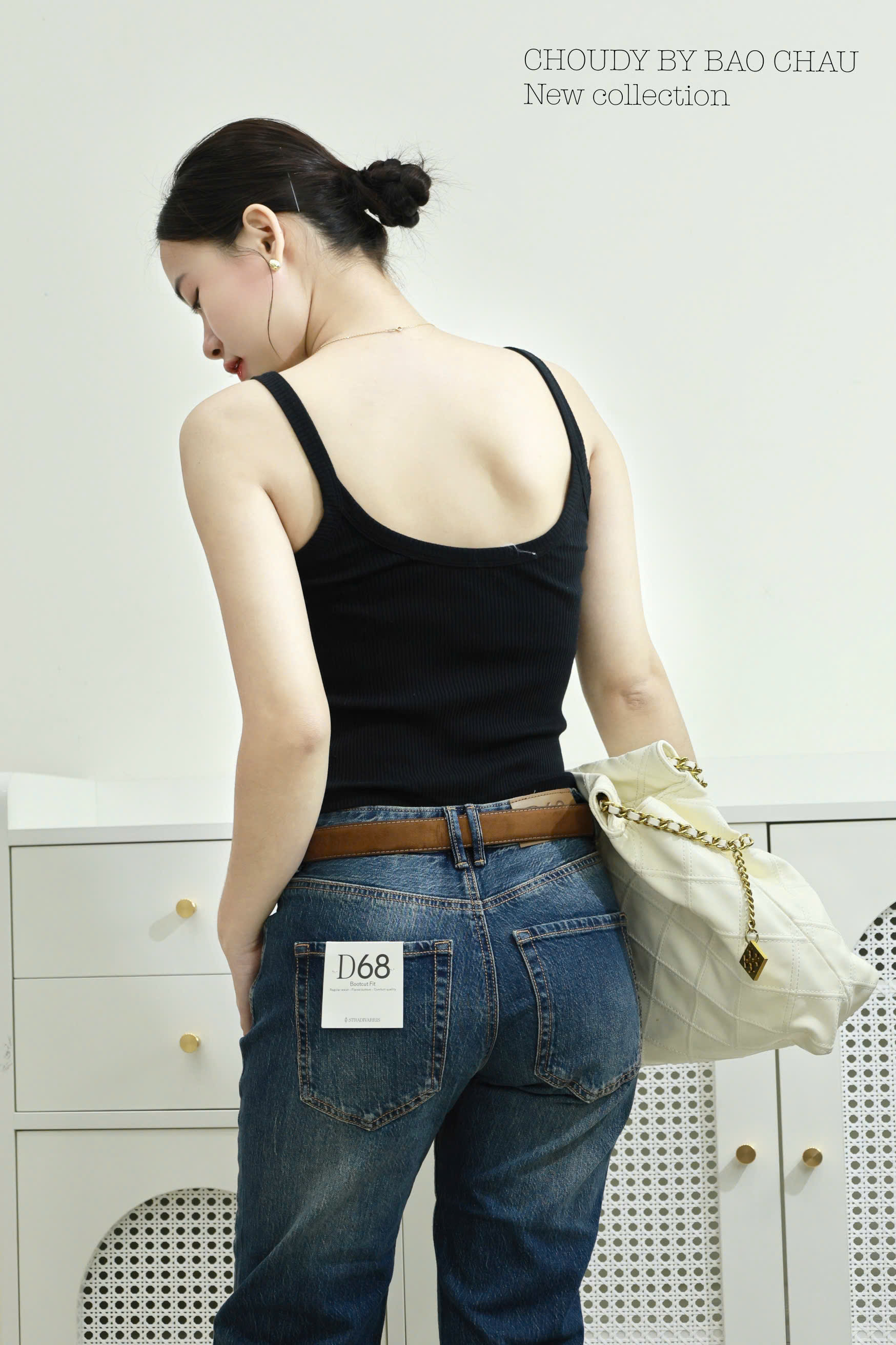 Q336 QUẦN JEAN ỐNG LOE ( KÈM THẮT LƯNG )_thumbnail_15